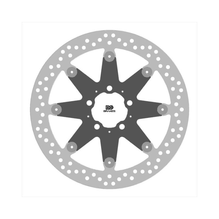 Disque de frein NG BRAKES rond flottant 2182 | Oxmoto