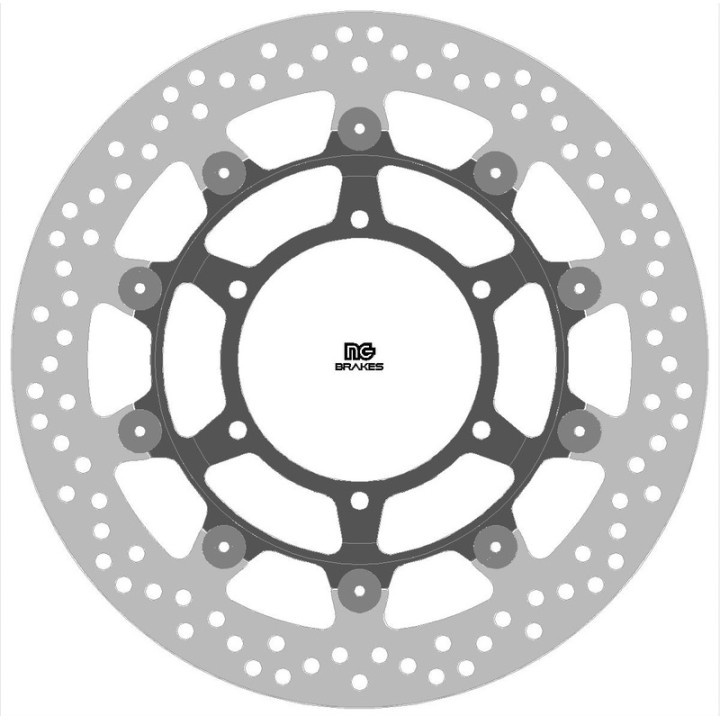Disque de frein NG BRAKES rond flottant 1956G | Oxmoto