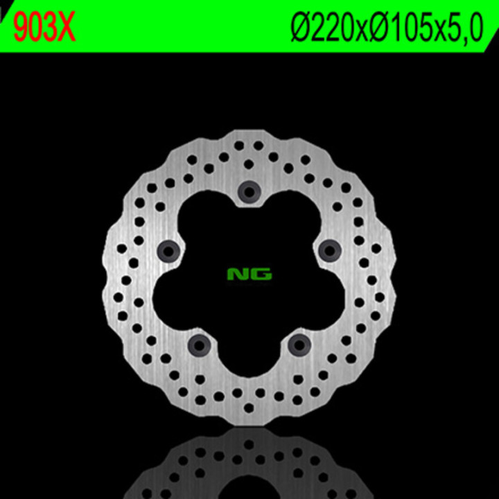 Disque de frein NG BRAKES pétale fixe 903X | Oxmoto
