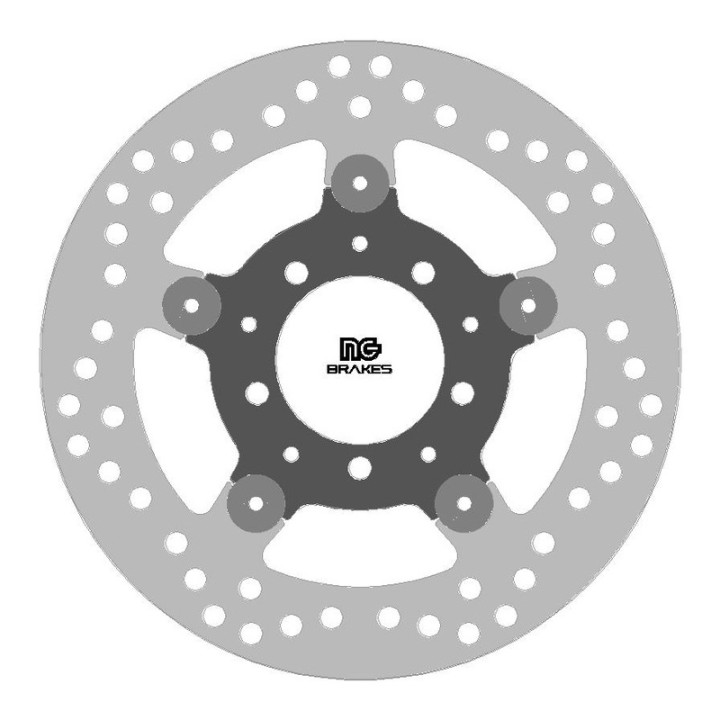 Disque de frein NG BRAKES rond fixe 2178G | Oxmoto