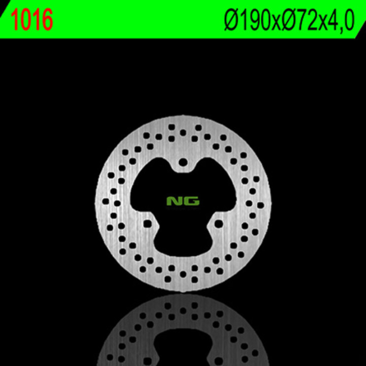 Disque de frein NG BRAKES rond fixe 1016 | Oxmoto