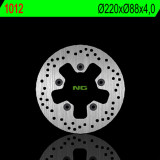 Disque de frein NG BRAKES rond fixe 1012 | Oxmoto
