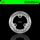 Disque de frein NG BRAKES rond fixe 312 | Oxmoto