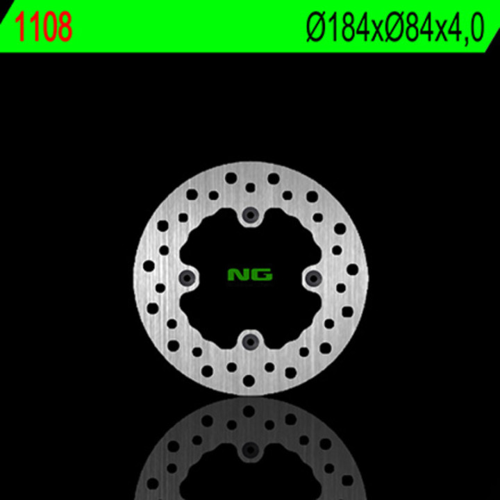 Disque de frein NG BRAKES rond fixe 1108 | Oxmoto