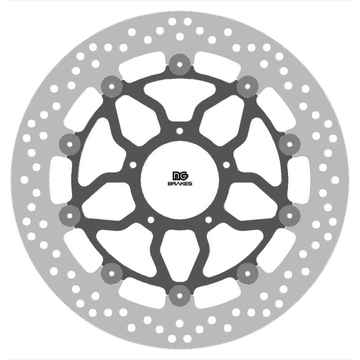 Disque de frein NG BRAKES rond flottant 2290G | Oxmoto