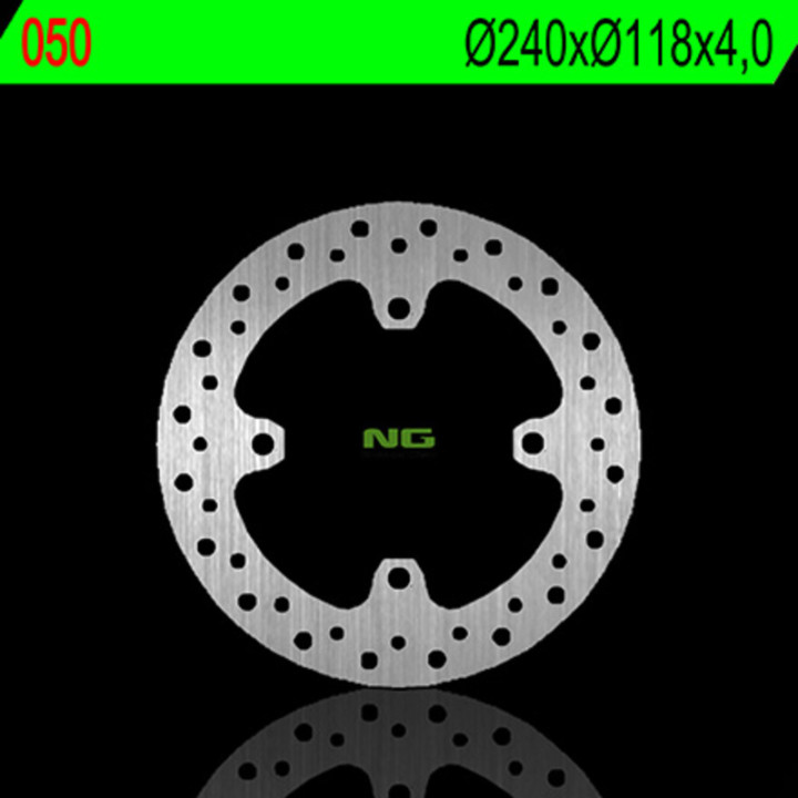 Disque de frein NG BRAKES rond fixe 050 | Oxmoto