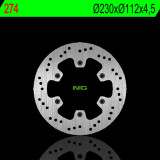 Disque de frein NG BRAKES rond fixe 274 | Oxmoto