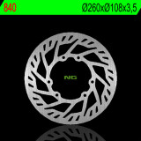 Disque de frein NG BRAKES rond fixe 840 | Oxmoto