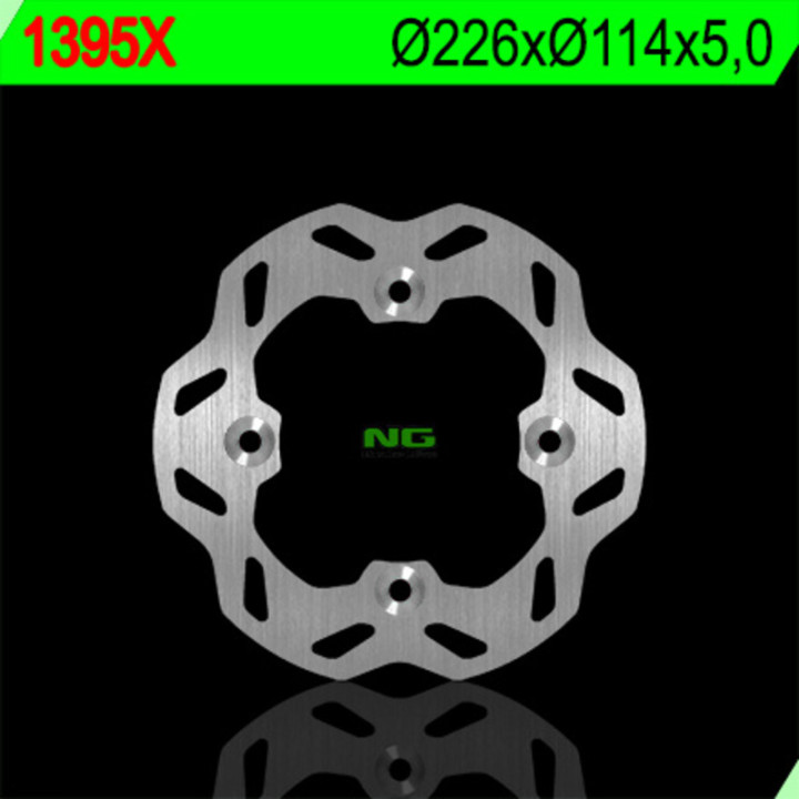 Disque de frein NG BRAKES pétale fixe 1395X | Oxmoto