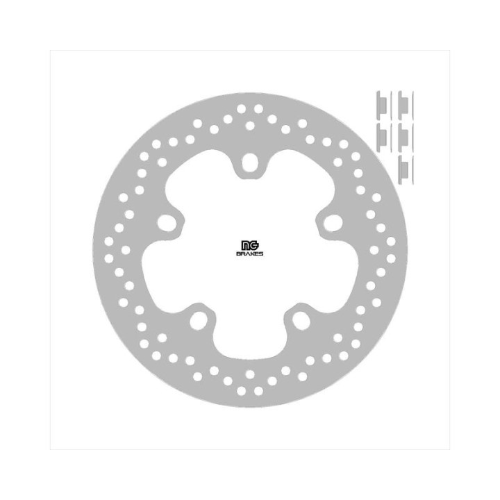 Disque de frein NG BRAKES rond fixe 2168 | Oxmoto