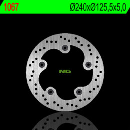 Disque de frein NG BRAKES rond fixe 1067 | Oxmoto