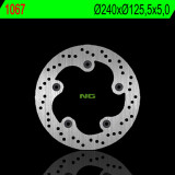 Disque de frein NG BRAKES rond fixe 1067 | Oxmoto