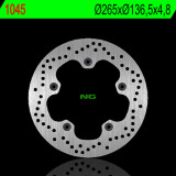 Disque de frein NG BRAKES rond fixe 1045 | Oxmoto
