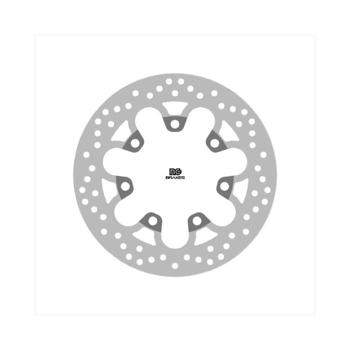 Disque de frein NG BRAKES rond fixe 2214 | Oxmoto