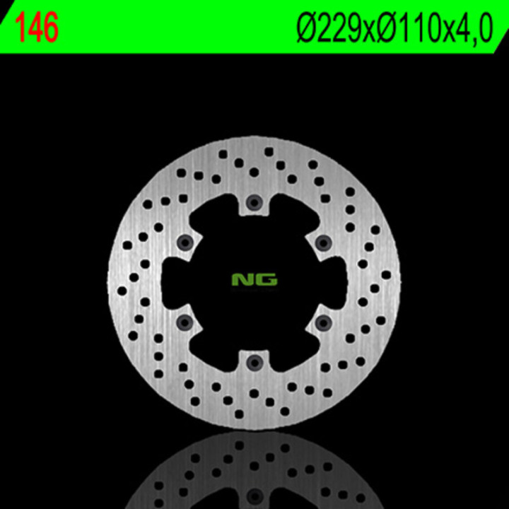 Disque de frein NG BRAKES rond fixe 146 | Oxmoto
