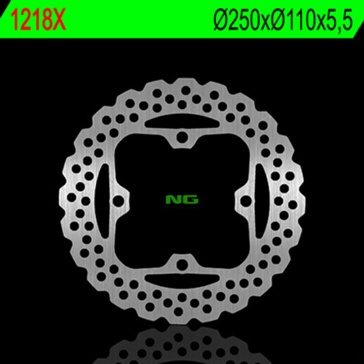 Disque de frein NG BRAKES pétale fixe 1218X | Oxmoto