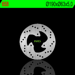 Disque de frein NG BRAKES rond fixe 658 | Oxmoto