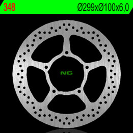 Disque de frein NG BRAKES rond fixe 348 | Oxmoto