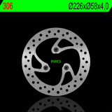 Disque de frein NG BRAKES rond fixe 306 | Oxmoto