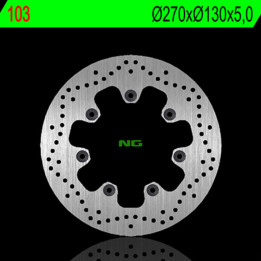 Disque de frein NG BRAKES rond fixe 103 | Oxmoto