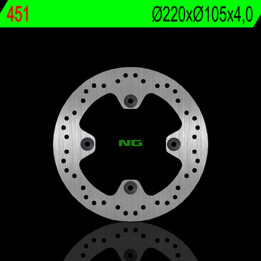 Disque de frein NG BRAKES rond fixe 451 | Oxmoto
