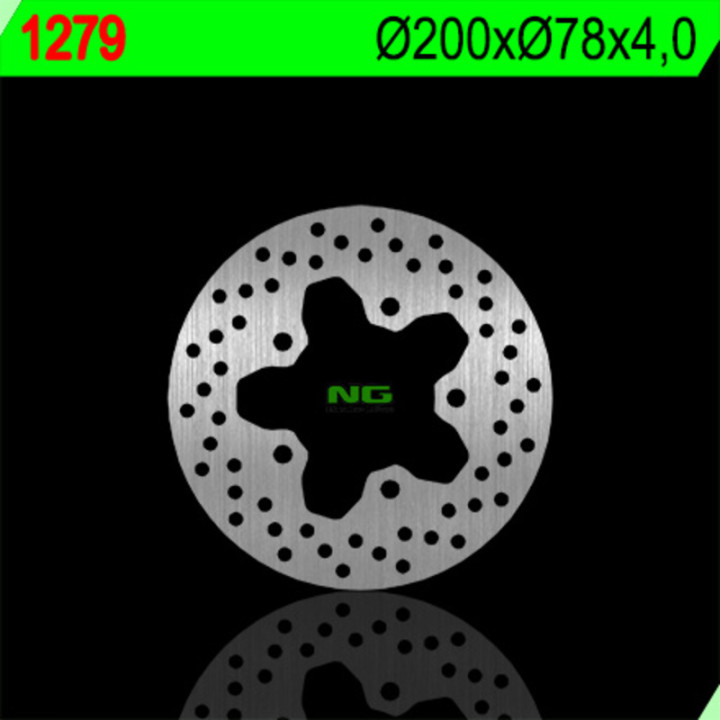 Disque de frein NG BRAKES rond fixe 1279 | Oxmoto