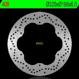Disque de frein NG BRAKES rond fixe 409 | Oxmoto