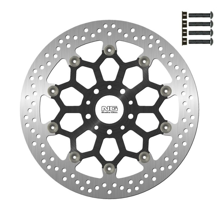 Disque de frein NG BRAKES rond flottant 1837G | Oxmoto