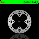 Disque de frein NG BRAKES rond fixe 474 | Oxmoto