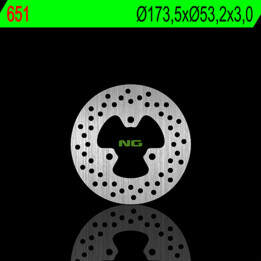 Disque de frein NG BRAKES rond fixe 651 | Oxmoto