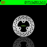 Disque de frein NG BRAKES rond fixe 651 | Oxmoto