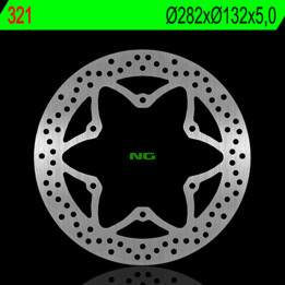 Disque de frein NG BRAKES rond fixe 321 | Oxmoto