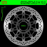 Disque de frein NG BRAKES rond flottant 1273 | Oxmoto