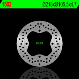 Disque de frein NG BRAKES rond fixe 1502 | Oxmoto