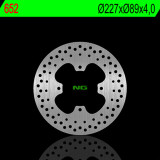 Disque de frein NG BRAKES rond fixe 652 | Oxmoto