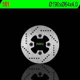 Disque de frein NG BRAKES rond fixe 181 | Oxmoto