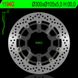 Disque de frein NG BRAKES rond flottant 1194G | Oxmoto