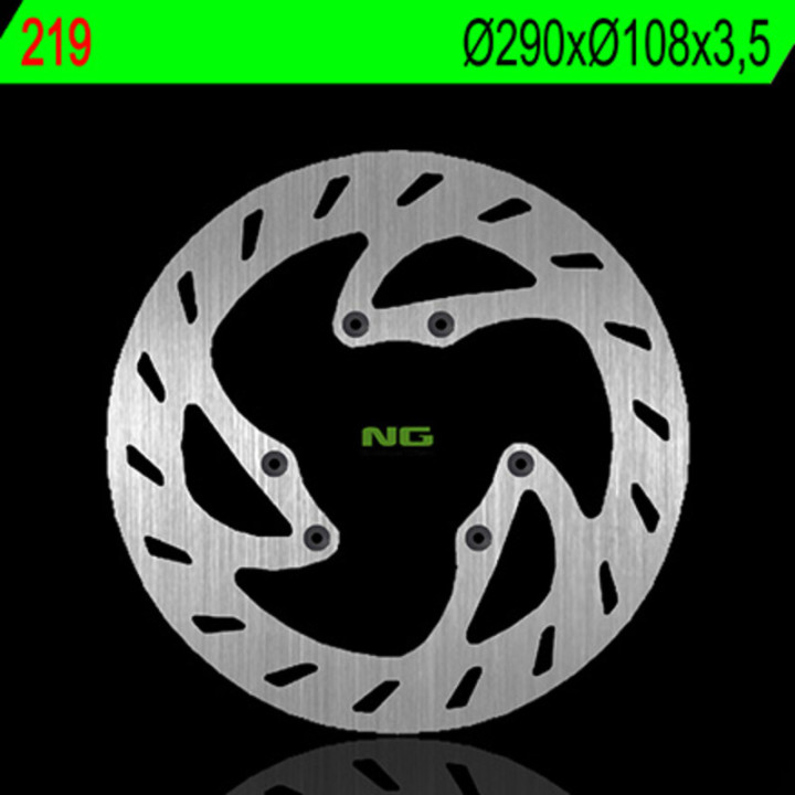 Disque de frein NG BRAKES rond fixe 219 | Oxmoto