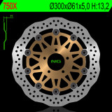 Disque de frein NG BRAKES pétale flottant 750X | Oxmoto