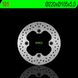 Disque de frein NG BRAKES rond fixe 101 | Oxmoto