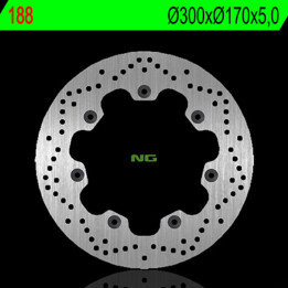 Disque de frein NG BRAKES rond fixe 188 | Oxmoto