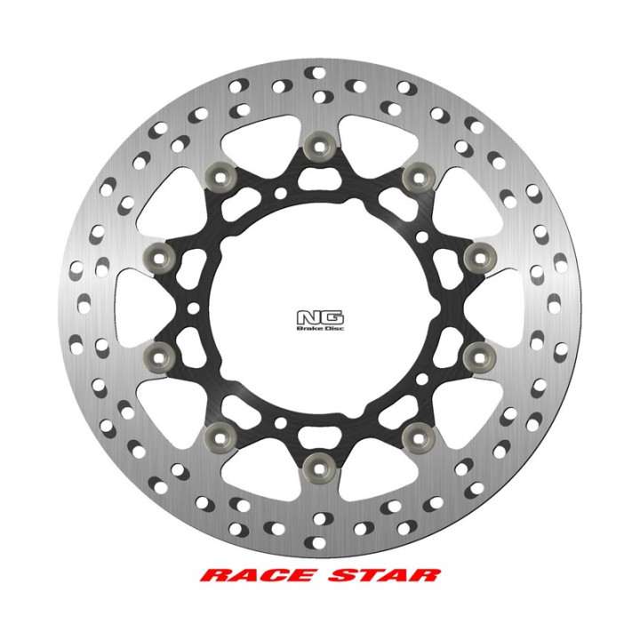 Disque de frein NG BRAKES Race Star rond flottant 902ZG