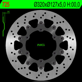 Disque de frein NG BRAKES rond flottant 725 | Oxmoto