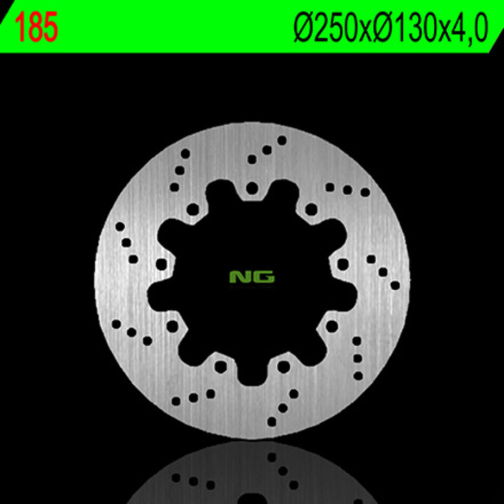 Disque de frein NG BRAKES rond fixe 185 | Oxmoto