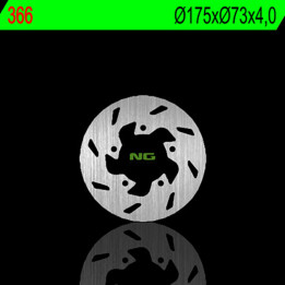 Disque de frein NG BRAKES rond fixe 366 | Oxmoto