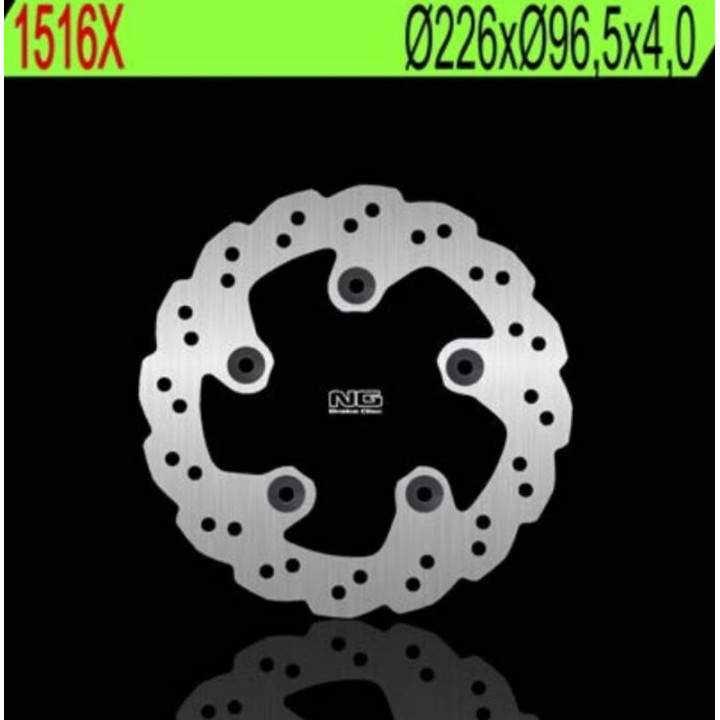 Disque de frein NG BRAKES pétale fixe 1516X | Oxmoto