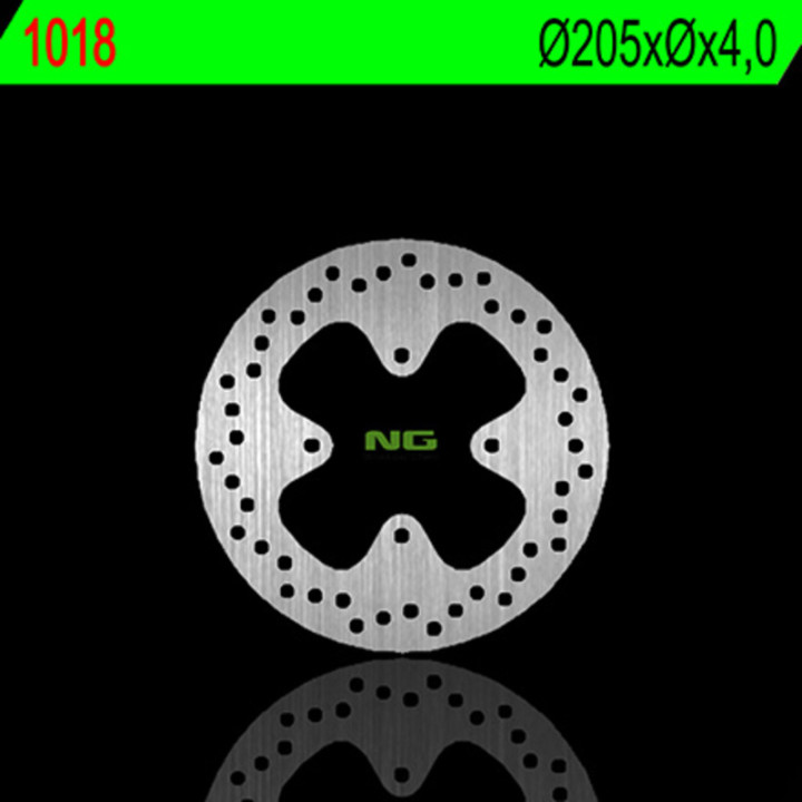 Disque de frein NG BRAKES rond fixe 1018 | Oxmoto