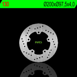 Disque de frein NG BRAKES rond fixe 130 | Oxmoto