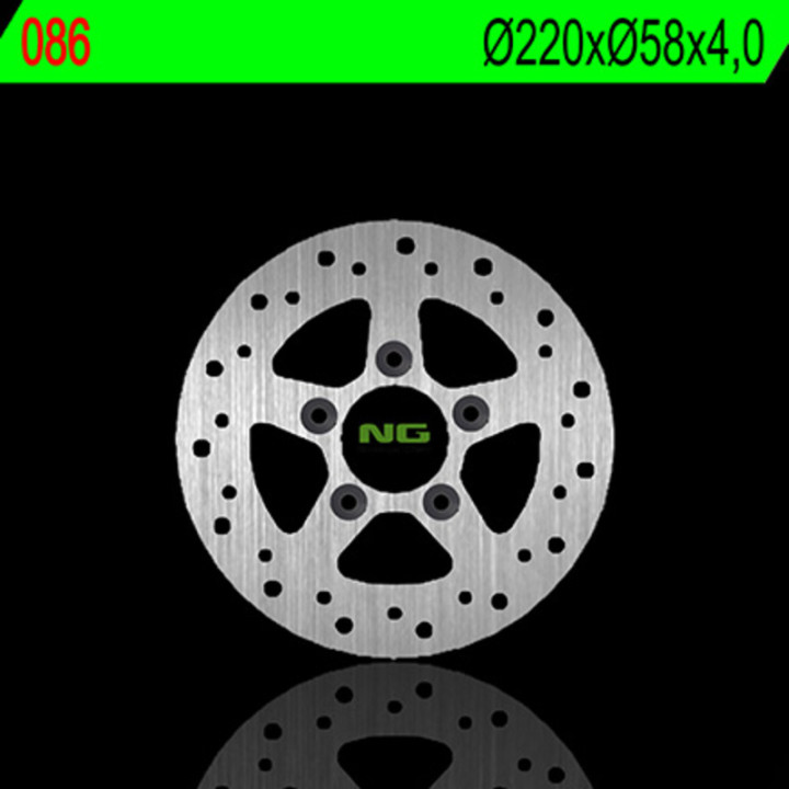 Disque de frein NG BRAKES rond fixe 086 | Oxmoto