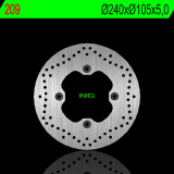 Disque de frein NG BRAKES rond fixe 209 | Oxmoto